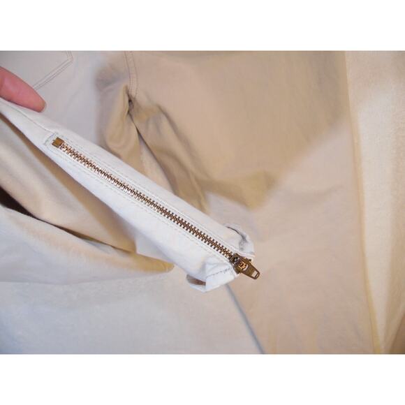 Chico's Jeans Womens 15 Beige Denim So Slimming‎ Ankle 32x28.5 EUC - Picture 6 of 12